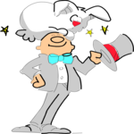 Magician 02 Clip Art