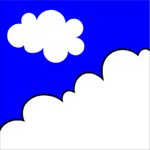 Cloudy 1 Clip Art