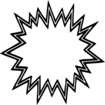 Burst 031 Clip Art