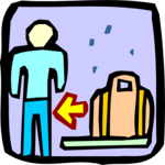 Baggage Claim 3 Clip Art