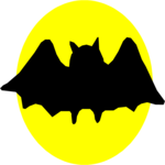 Bat 13 Clip Art