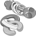 Rattle & Rings Clip Art