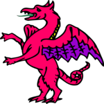 Dragon 056 Clip Art