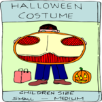 Costume Package Clip Art
