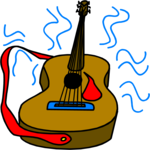 Guitar - Acoustic 35 Clip Art