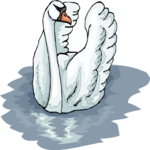 Swan 21 Clip Art