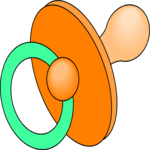 Pacifier 1 Clip Art