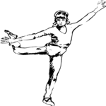 Gymnast 08 Clip Art