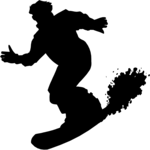 Snowboarder 12 Clip Art