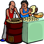 Men Baking Clip Art