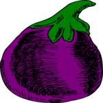 Eggplant 14 Clip Art