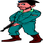 Soldier 14 (2) Clip Art