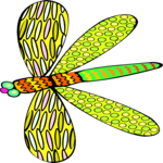 Dragonfly 11 Clip Art