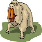 Mole Rat 1 Clip Art