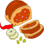 Meatloaf 1 Clip Art