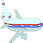 Plane 076 Clip Art
