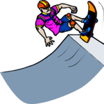 Skateboarding 43 Clip Art