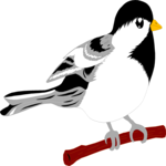 Chickadee 1 Clip Art