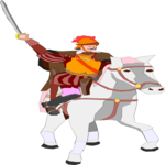 Horseman Clip Art