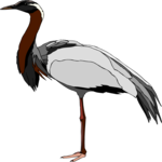 Crane 18 Clip Art