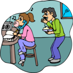 Dinner's Ready Clip Art