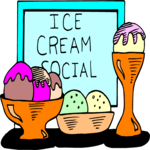 Ice Cream Social 1 Clip Art