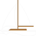 Sailboat 19 Clip Art