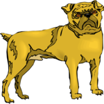 Dog 070 Clip Art