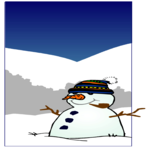 Snowman 14 Clip Art