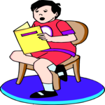 Reading 2 Clip Art