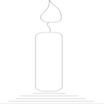 Candle 10 Clip Art