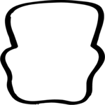 Blank Face 2 Clip Art