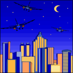 City Skyline 59 Clip Art