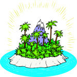 Island 6 Clip Art