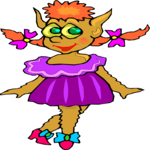 Troll Girl Clip Art