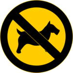 No Dogs 2 Clip Art