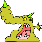 Mutant Creature 003 Clip Art