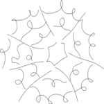 Spider Web - Loops Clip Art