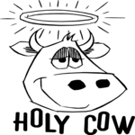 Holy Cow Clip Art