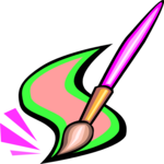 Paintbrush 18 Clip Art