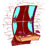 Window Box Clip Art