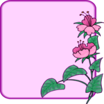 Flower Background 09 Clip Art