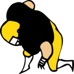 Football Player 04 Clip Art