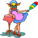 Cow - Maid Clip Art