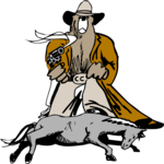 Bear Cowboy Clip Art