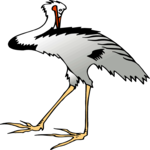 Crane 02 Clip Art