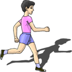 Running 1 Clip Art