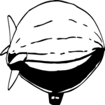 Blimp 19 Clip Art