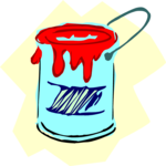 Paint Can 07 Clip Art