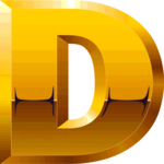 Gold  Normal D Clip Art